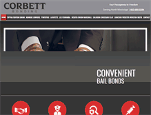 Tablet Screenshot of corbettbonding.com